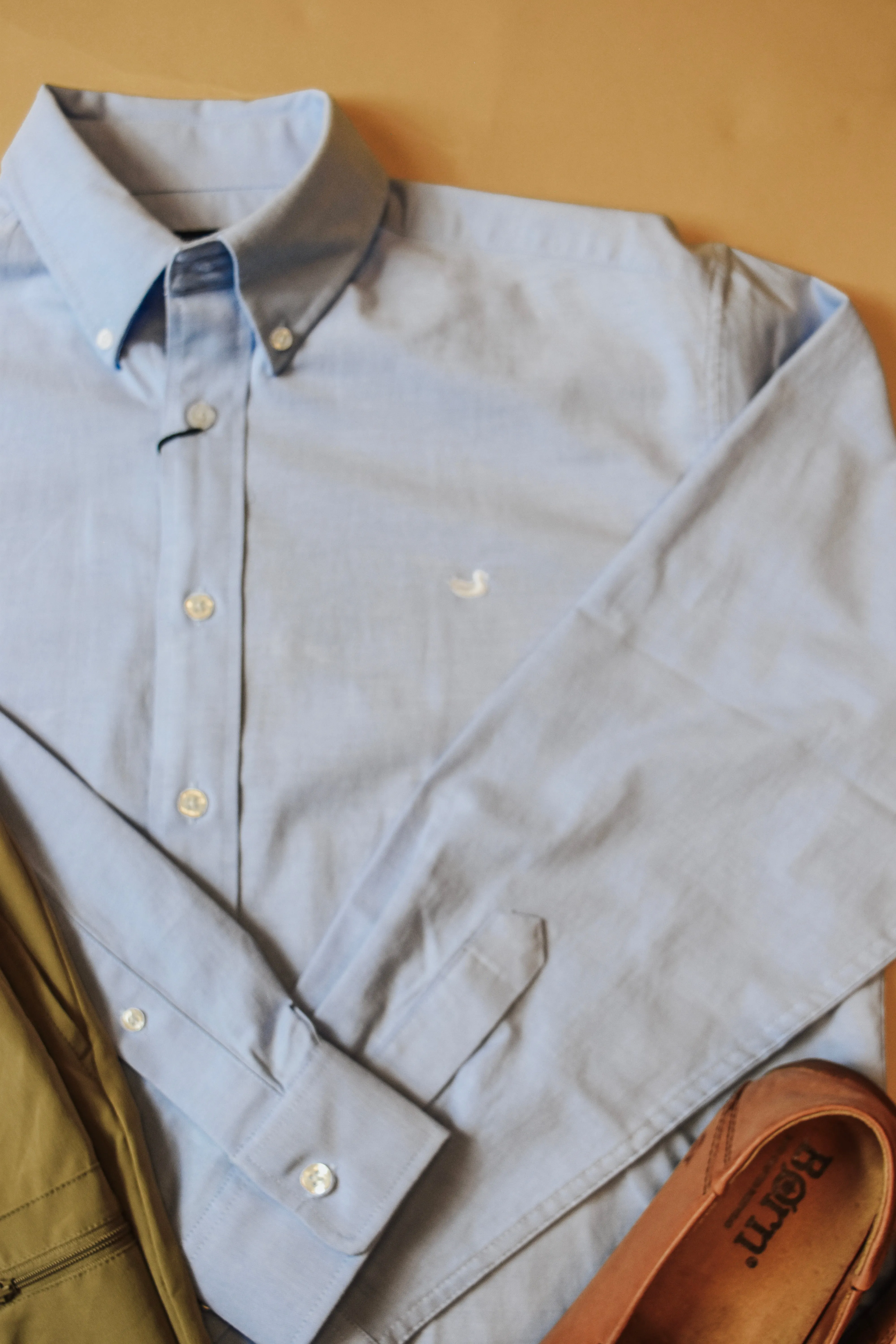 Classic Oxford Dress Shirt- Light Blue