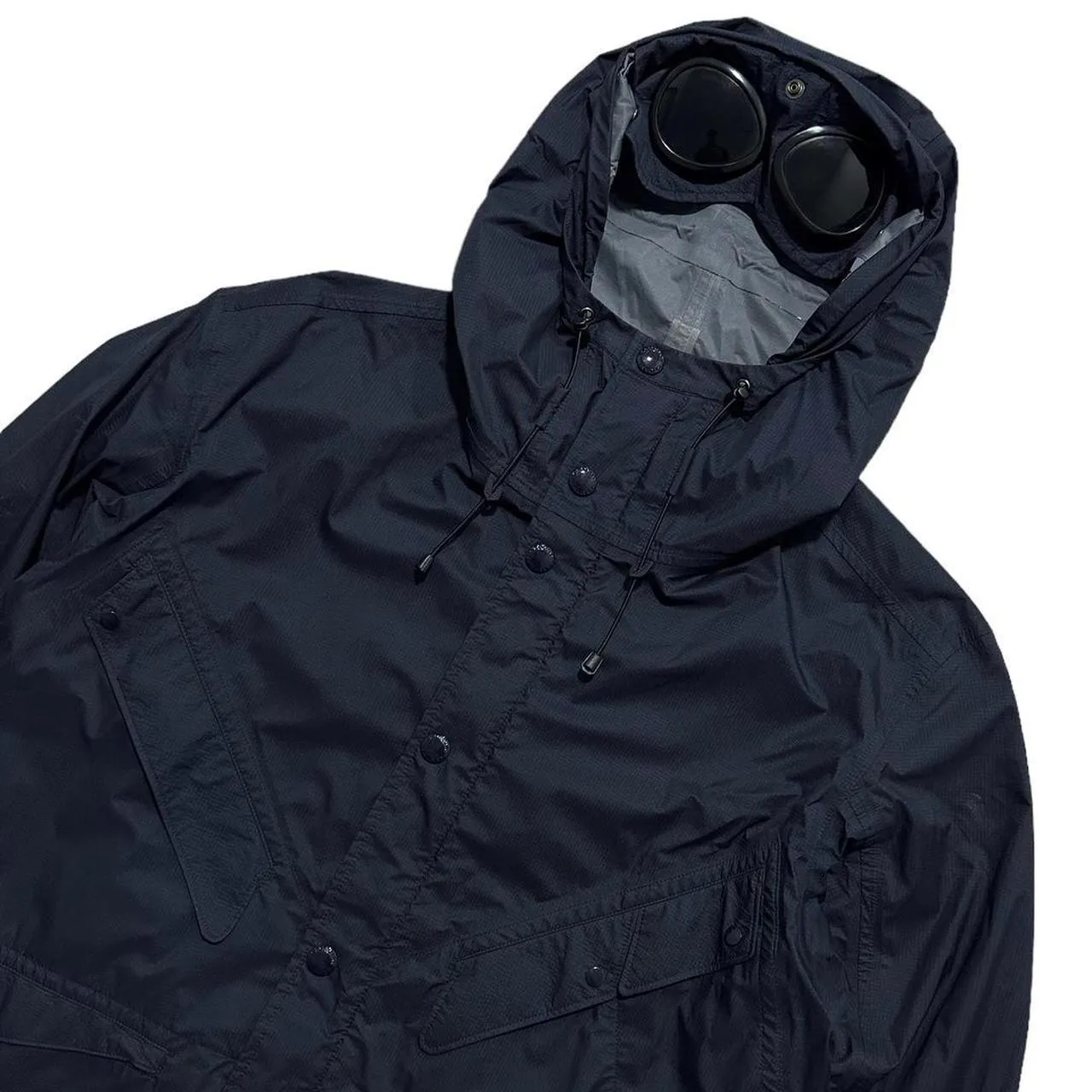 CP Company Navy Goggle Jacket