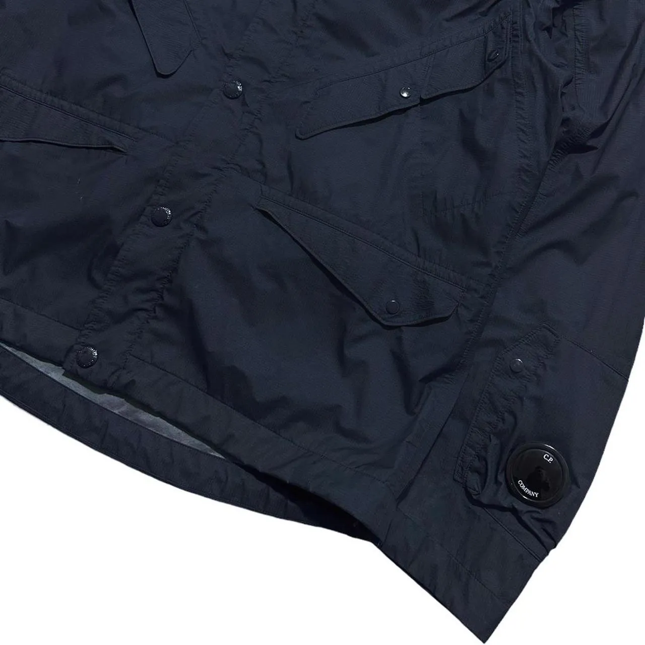 CP Company Navy Goggle Jacket