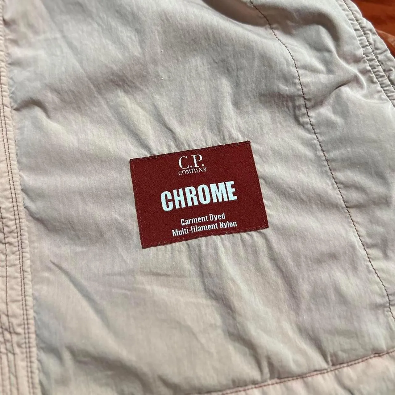 CP Company Orange Chrome Nylon Jacket