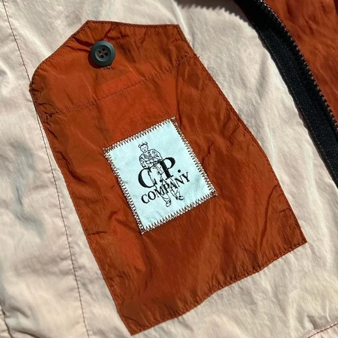 CP Company Orange Chrome Nylon Jacket