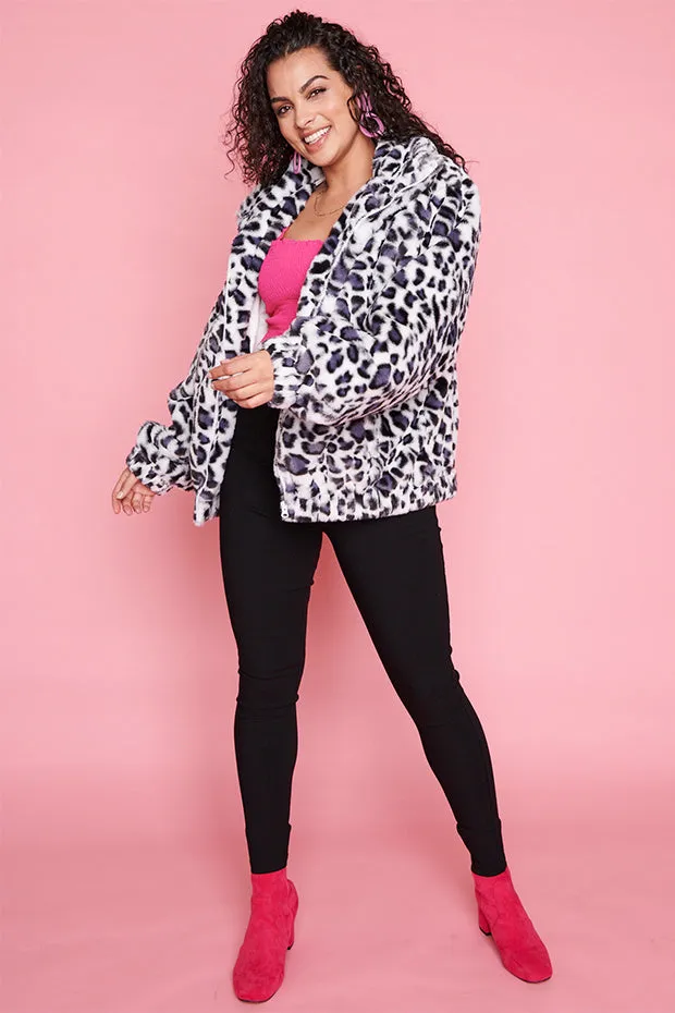 Fur Baby Snow Leopard Jacket