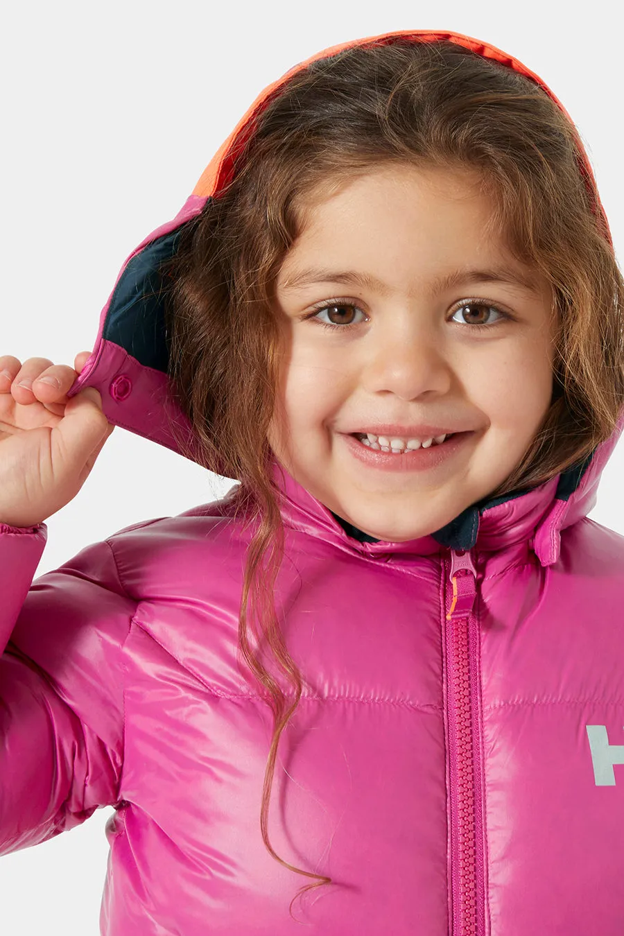 Girls Jacket Helly Hansen Isfjord Down Jacket Magenta