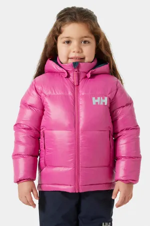 Girls Jacket Helly Hansen Isfjord Down Jacket Magenta