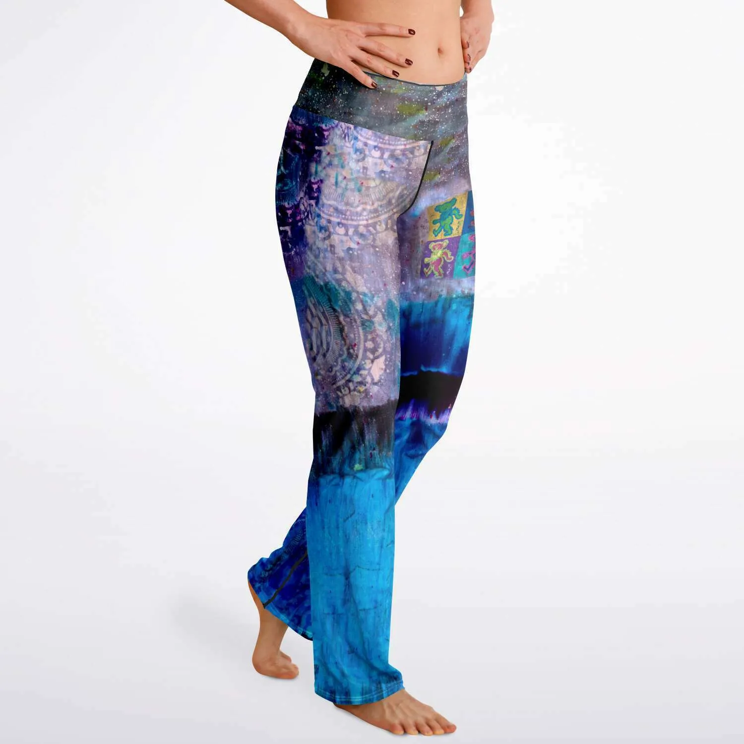 Grateful Bears Flare Leggings