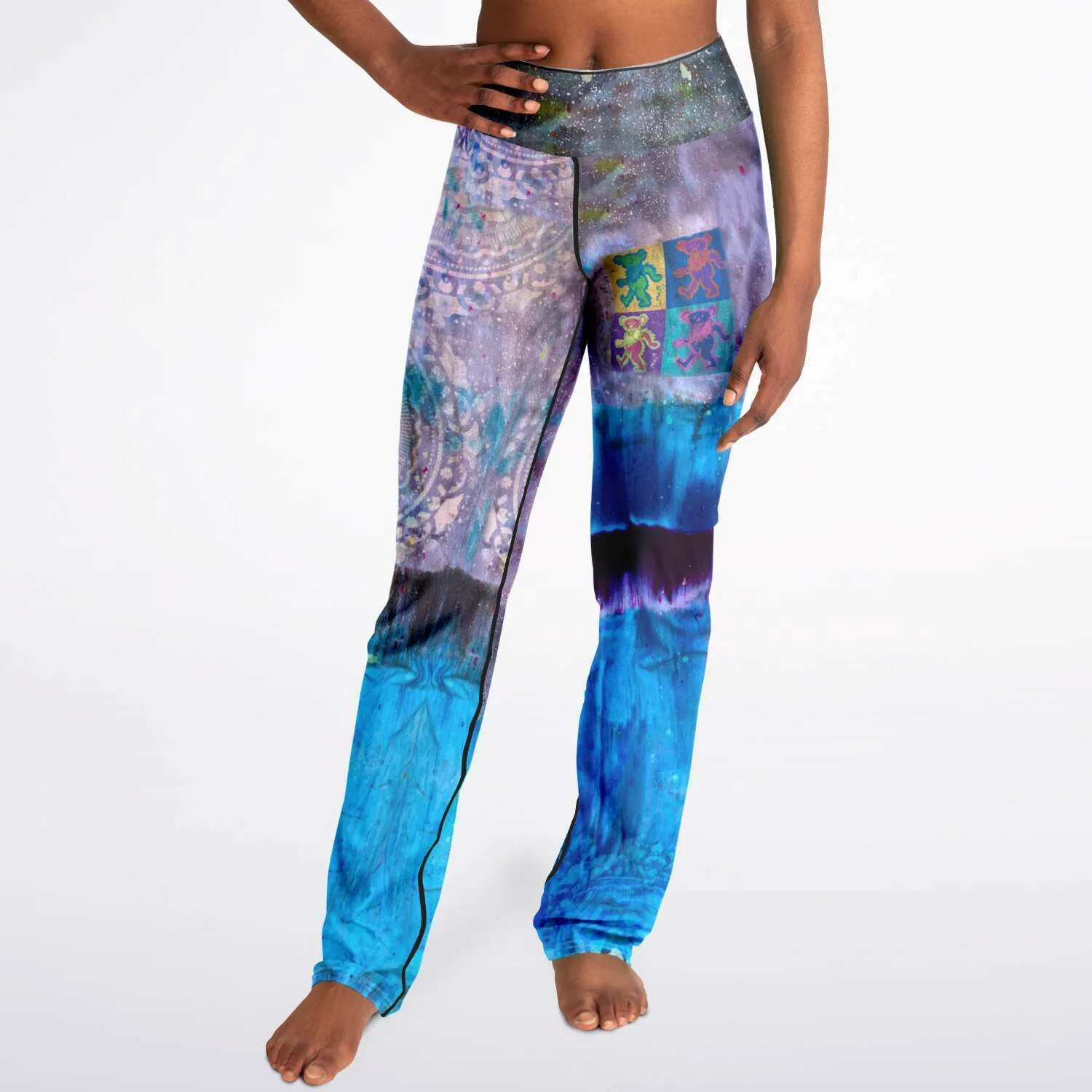 Grateful Bears Flare Leggings