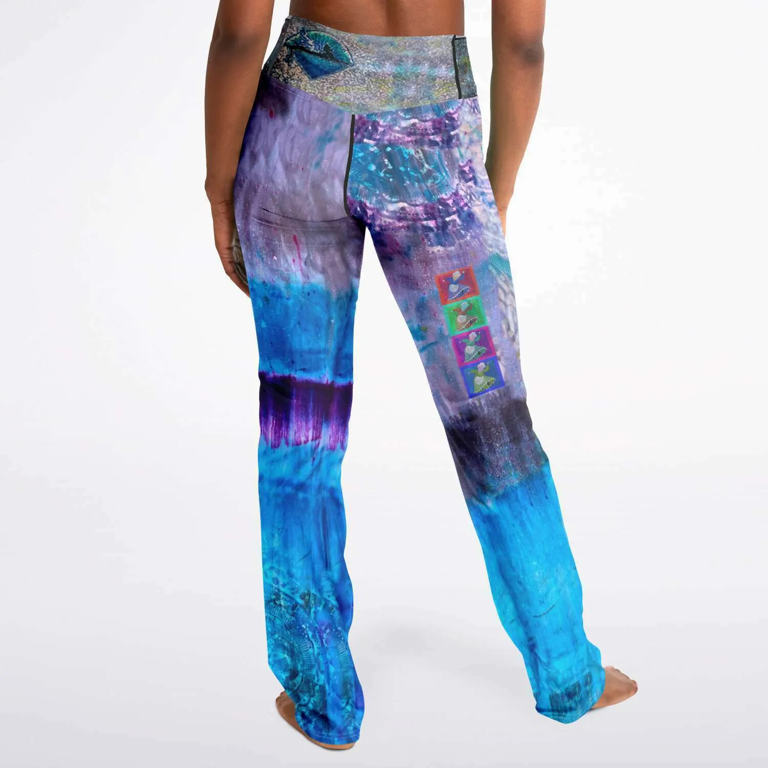 Grateful Bears Flare Leggings