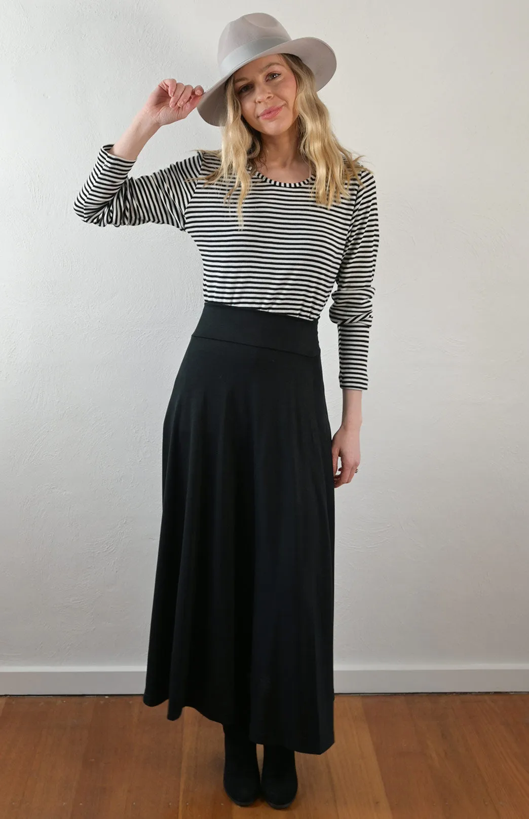 Marion Skirt (Rib Fabric)