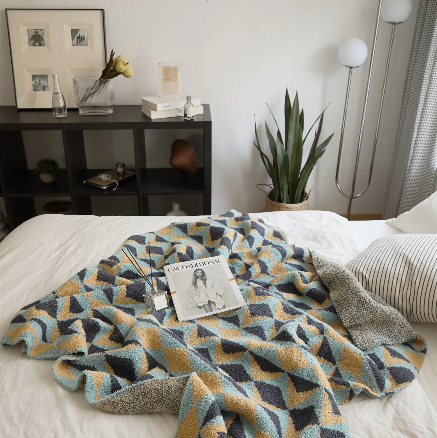 Microfiber Bohemia Throw Collection-A