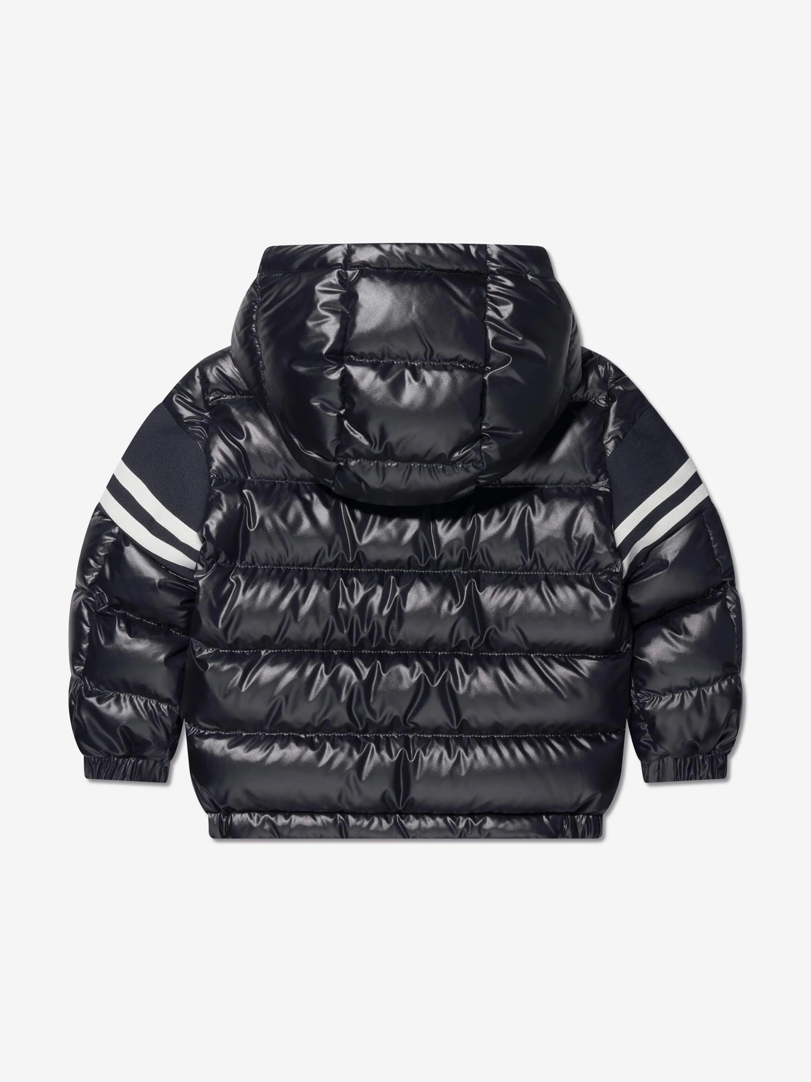 Moncler Enfant Boys Down Padded Mangal Jacket in Navy