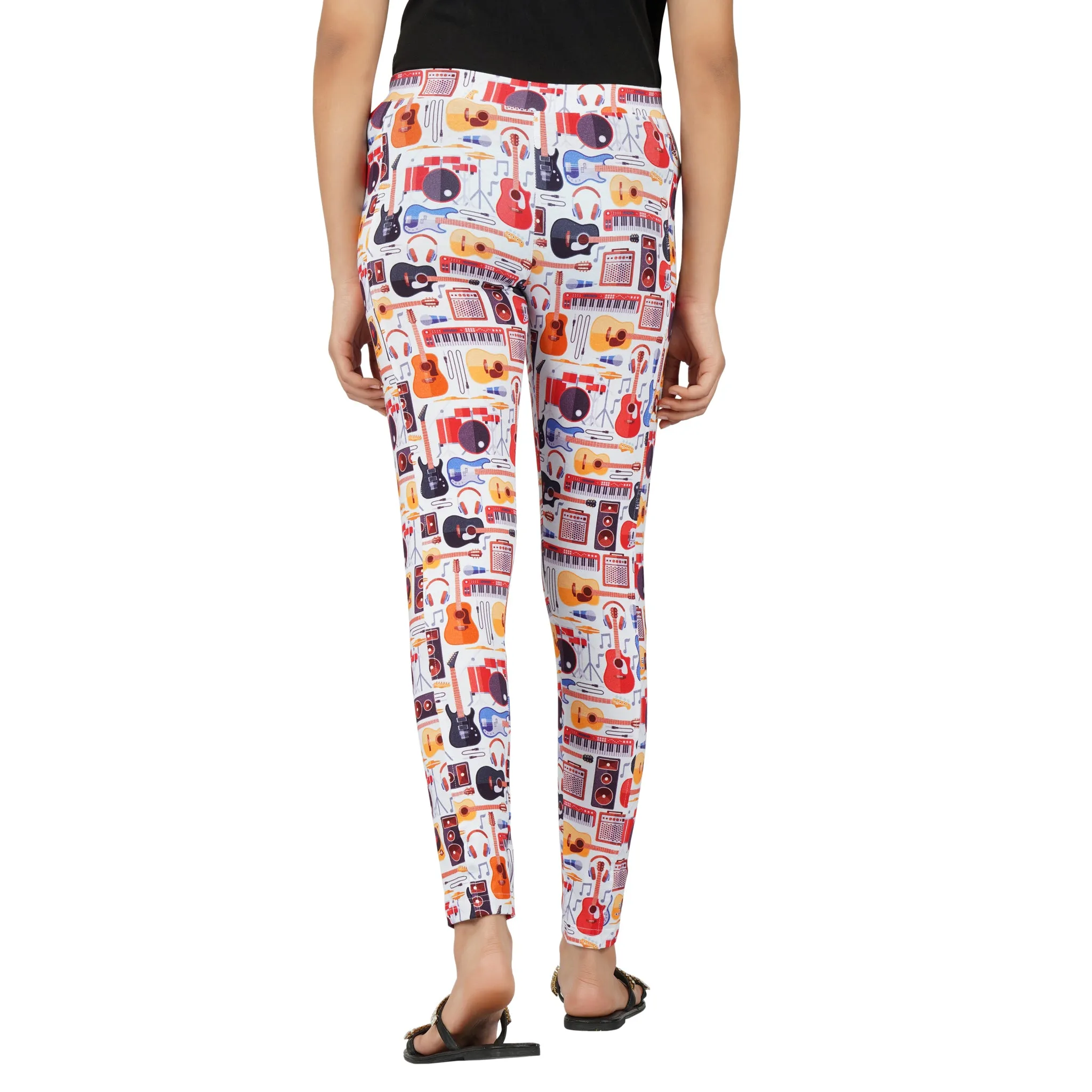 Musical Instruments Kids Leggings with Pockets [FINAL SALE]