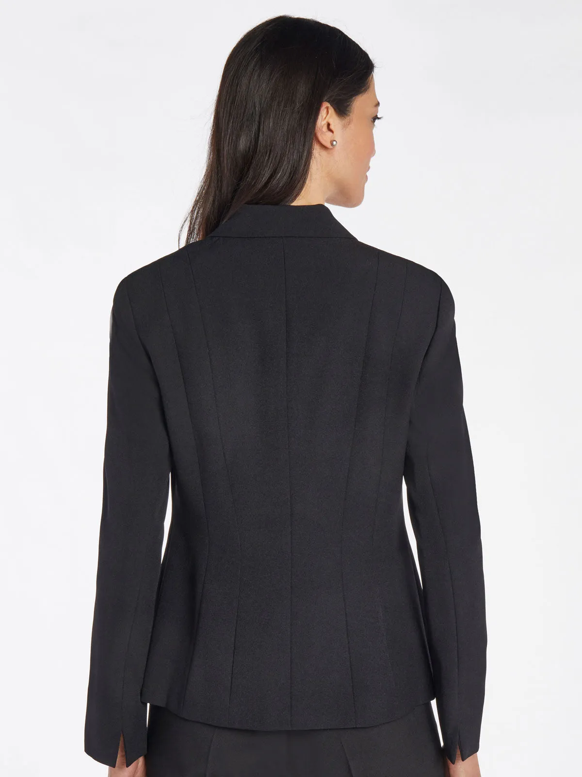 Plus Holly Jacket, Iconic Stretch Crepe