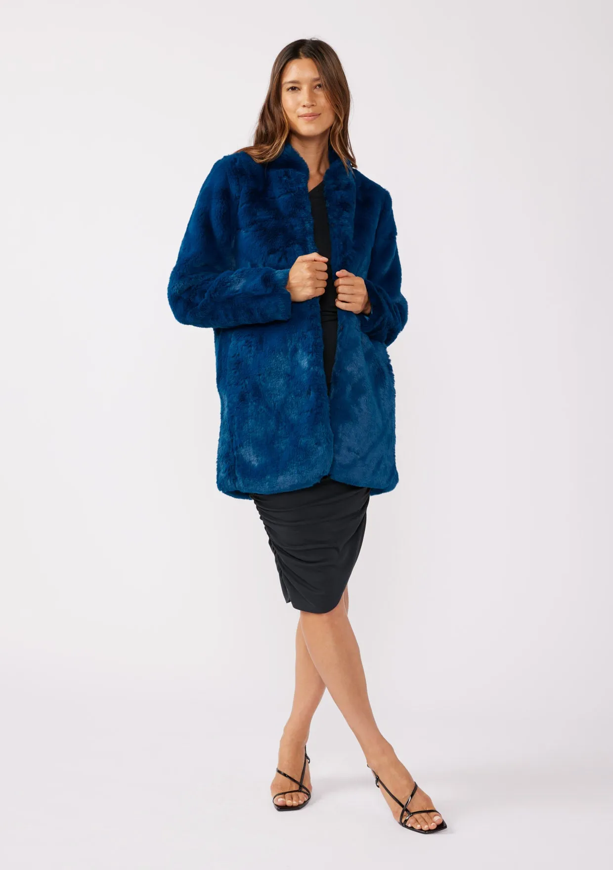 Retro Super Soft Faux Fur Coat