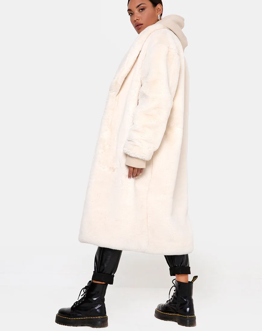 Terence Coat in Ivory