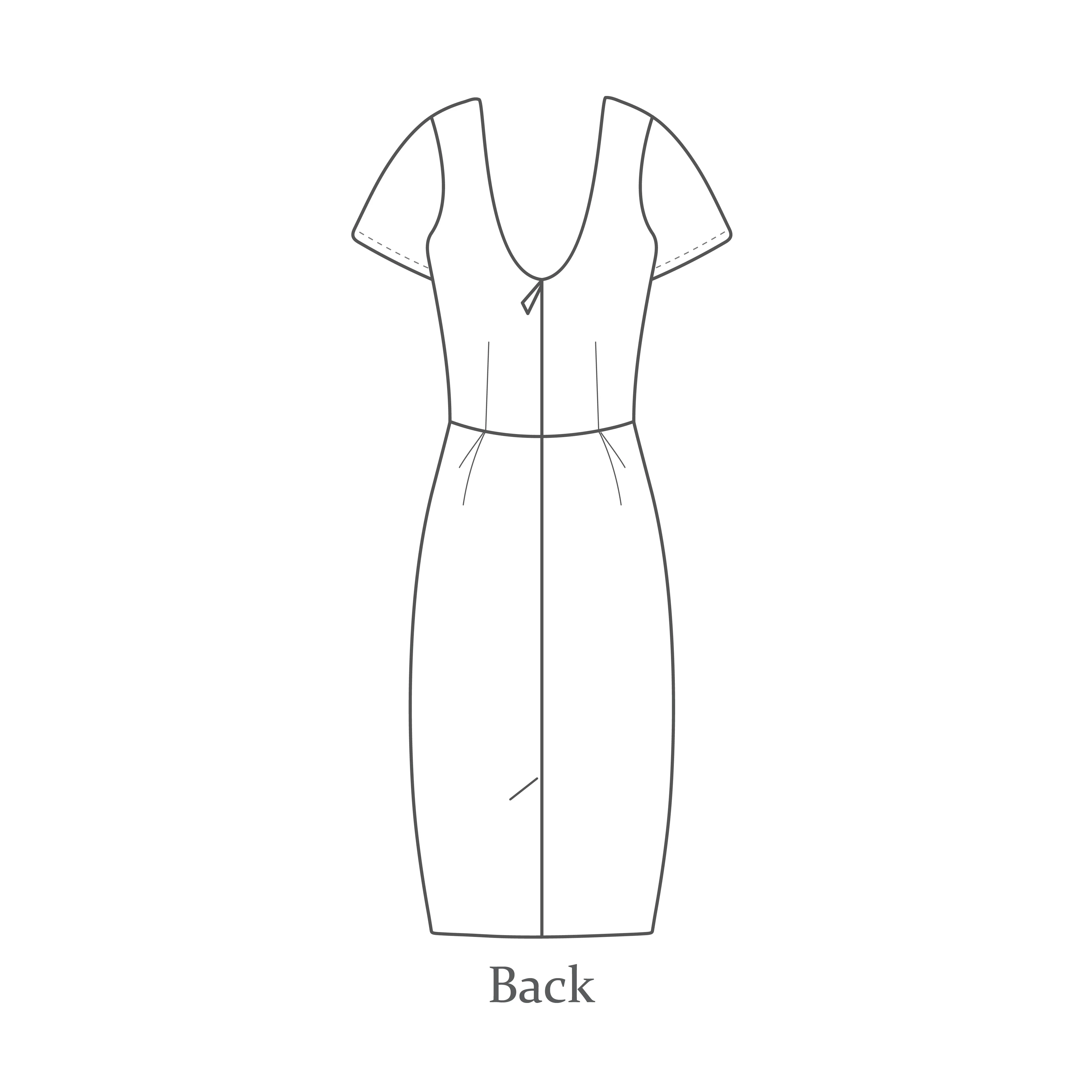 The Avid Seamstress THE SHIFT DRESS Sewing Pattern