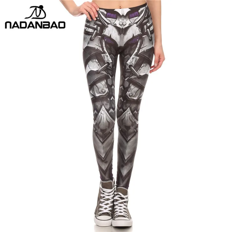 VenusFox Printed Skull Leggings Pants