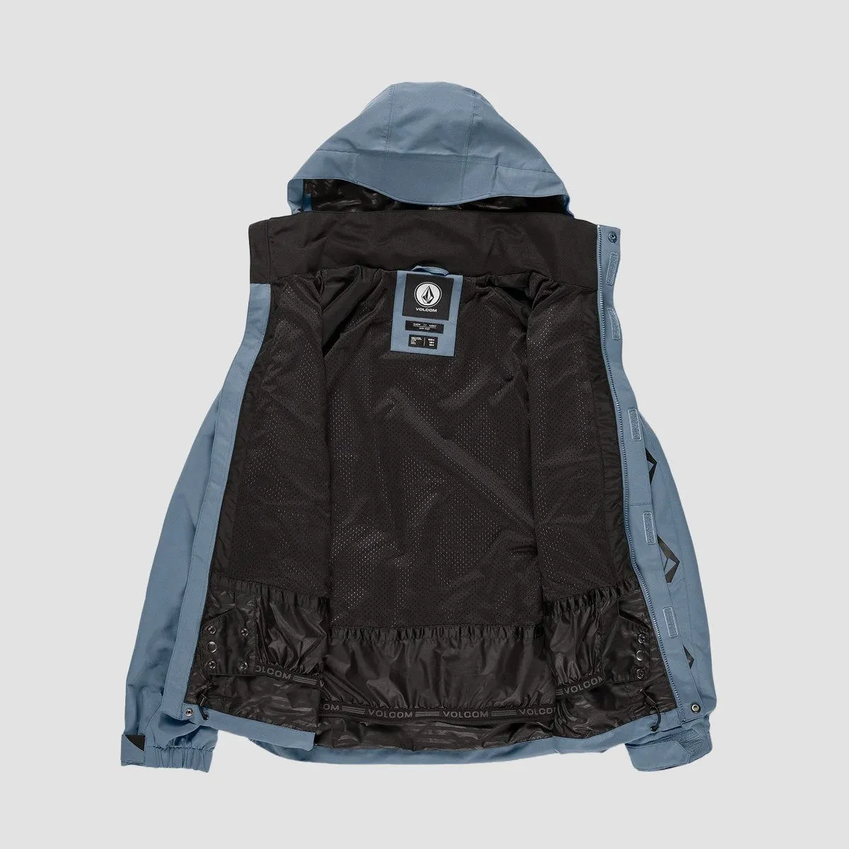 Volcom Iconic Stone Snow Jacket Dark Grey